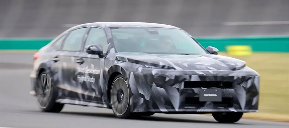Honda готовит новый Civic на лёгкой гибридной платформе будущего Honda готовит новый Civic на лёгкой гибридной платформе будущего