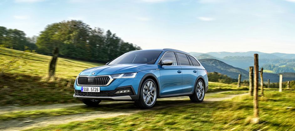 Skoda представила внедорожный универсал Octavia Scout