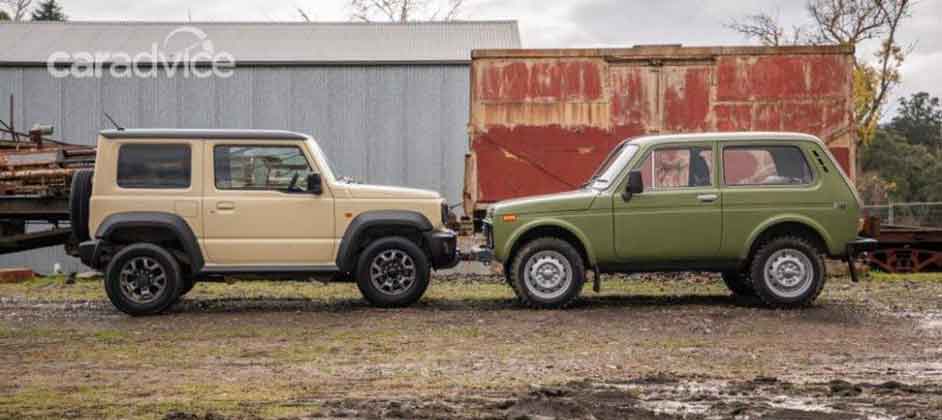 Австралийцы сравнили новый Suzuki Jimny и Lada 4x4