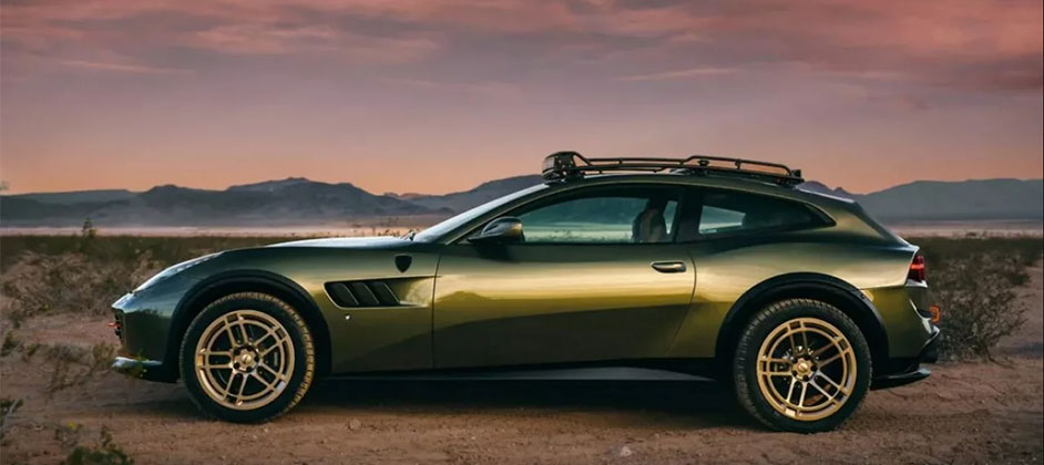 Тюнеры переделали во внедорожник суперкар Ferrari: авто сняли на фото Тюнеры переделали во внедорожник суперкар Ferrari: авто сняли на фото