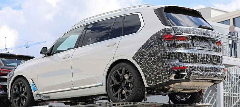 Обновленный X7 от BMW получит новую оптику