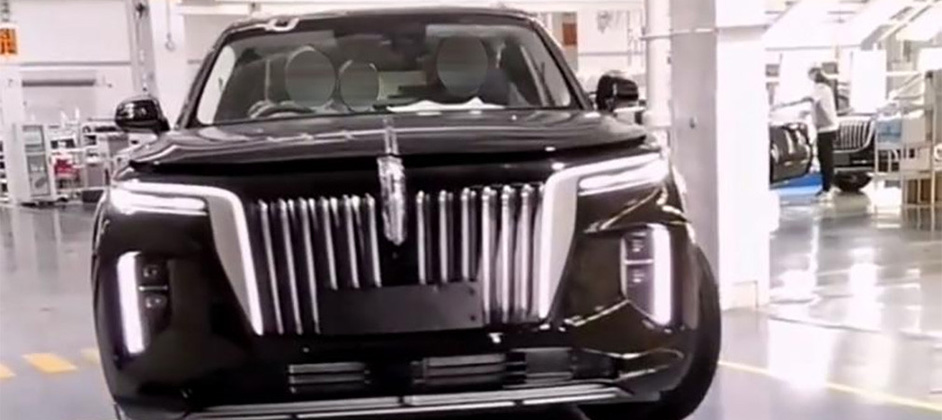 Появились новые снимки китайского конкурента Rolls-Royce и Aurus