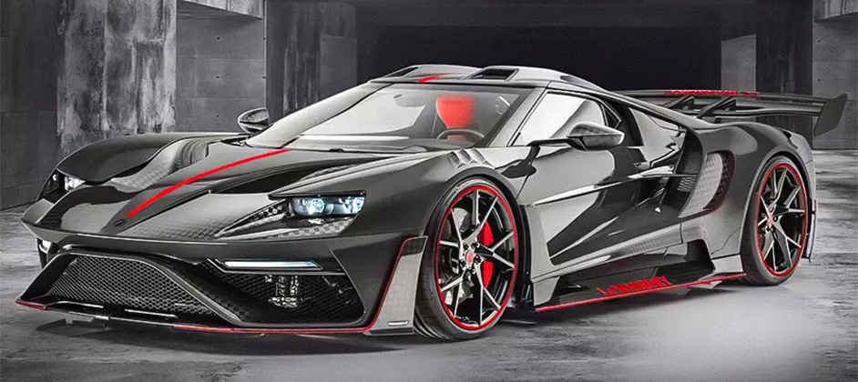 Mansory представила 710-сильный Ford GT с кузовом из карбона