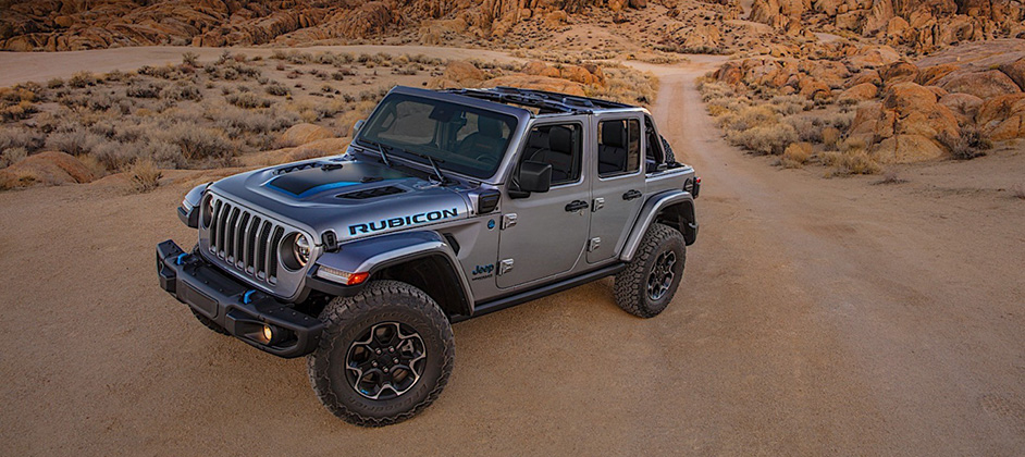 Марка Jeep представила гибридную версию внедорожника Wrangler