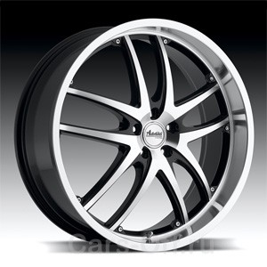 Литые колесные диски Advanti A3 Maui (Gloss Black w/mirror machined face)
