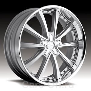 Литые колесные диски Lowenhart LS-5 Mate silver/white