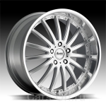 Литые диски Advanti A8 Afoso (Bright Silver w/mirror machined lip)