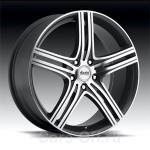 Литые диски Advanti A1 Rev (Charcoal w/mirror machined face)