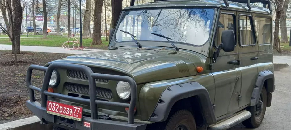 Фотофакт: в России у иностранных дипломатов появился УАЗ Hunter