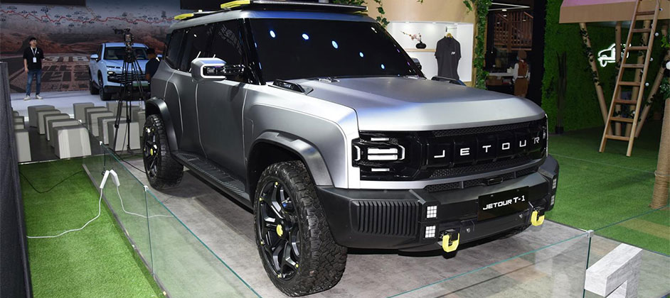 Автоконцерн Chery представил новый внедорожник Jetour T-1