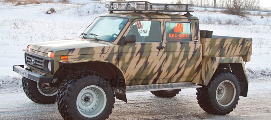 Внедорожный пикап Lada 4x4 встал на конвейер
