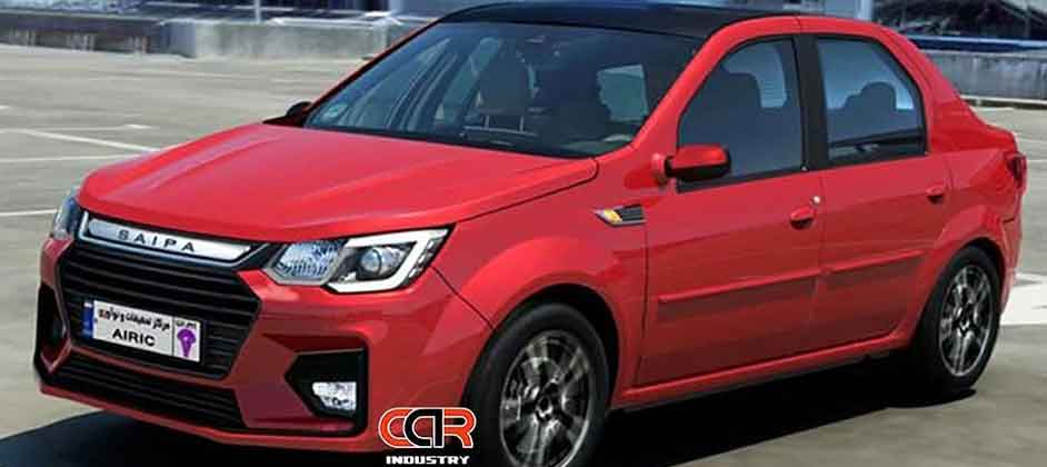 Седан от иранской Saipa на базе Renault Logan первого поколения