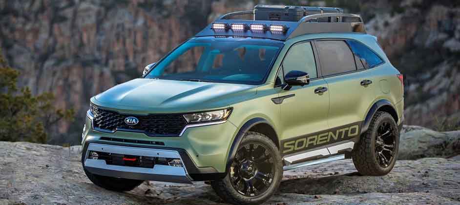 Новый Kia Sorento подготовили для путешествий по пустыням и горам