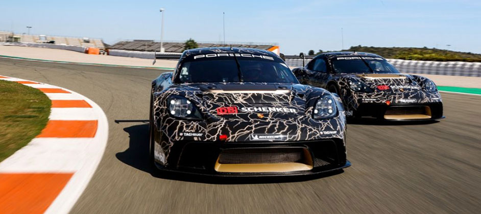 Porsche превратил в электрический суперкар Porsche Cayman