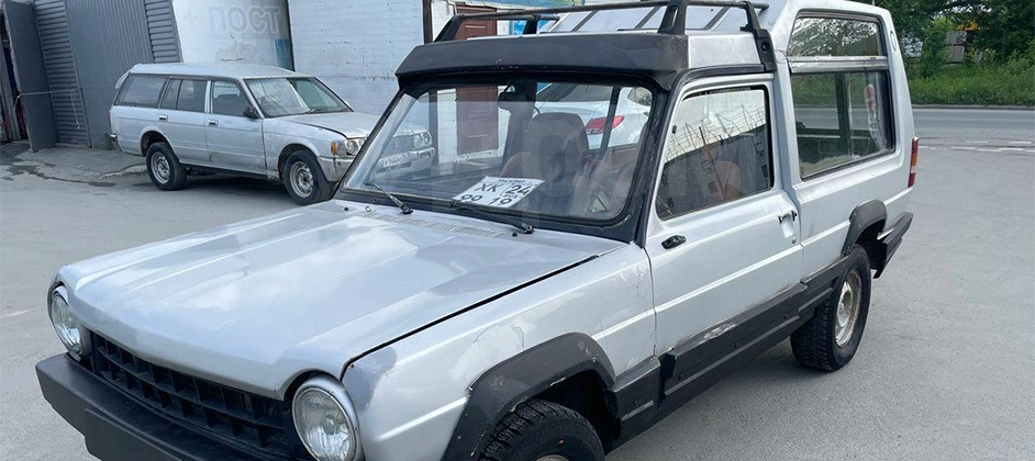 Авто Обзор В Новосибирске продают раритетный Talbot-Matra Rancho 1988 года