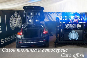 Nissan представил музыкальный Juke Box