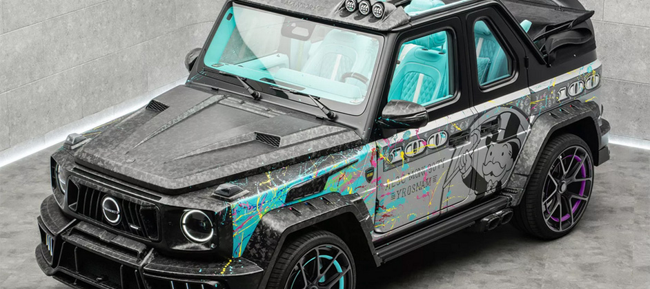 Mansory показала Mercedes G-Class с безумным дизайном