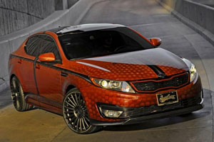 Blake Griffin Kia Optima на тюнинг-шоу SEMA 2011