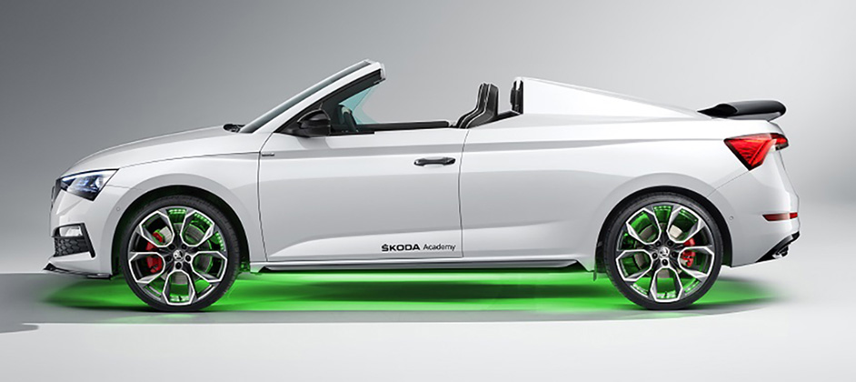 Skoda представила новый родстер на базе хэтчбека Scala