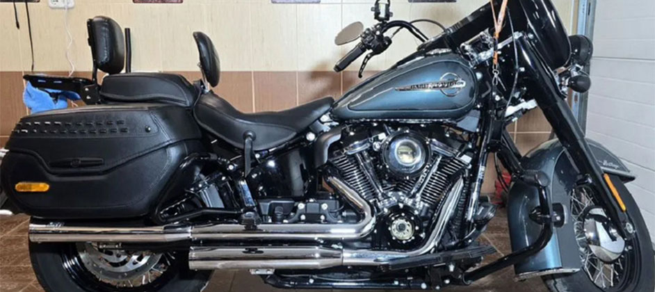 В Омске выставили на продажу легендарный Harley-Davidson за 3,5 млн рублей