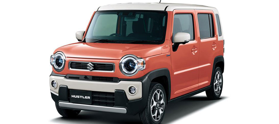 Компания Suzuki представила на рынке Японии обновленный кей-кар Suzuki Hustler 2022 года