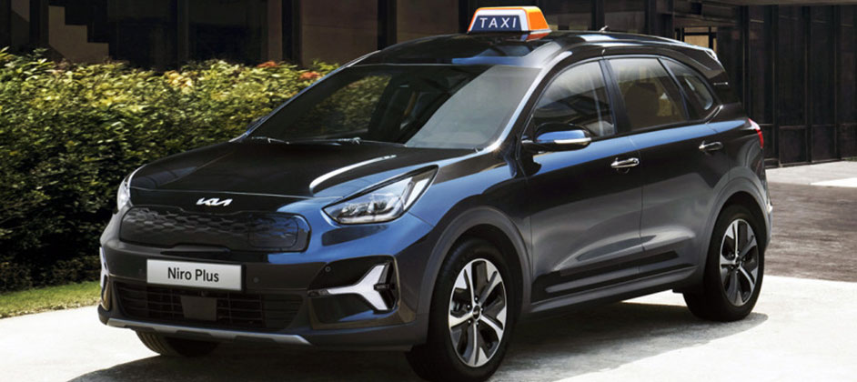 Для такси подготовлена модель Kia Niro Plus с высокой крышей