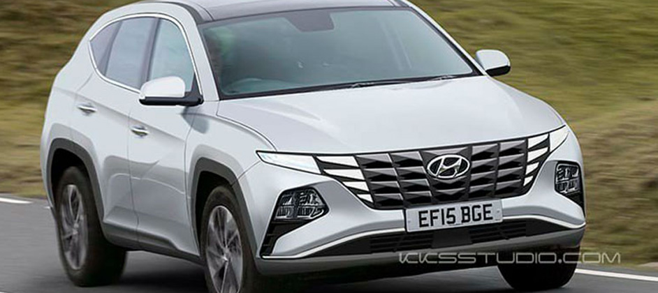 Представлены первые изображения нового Hyundai Tucson