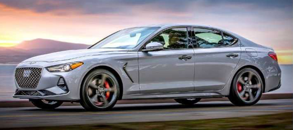 Genesis G70 признан самым комфортным премиум-седаном 2020 года