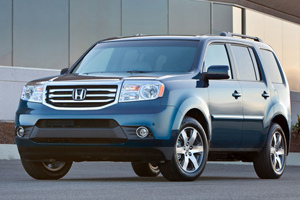 Первое фото обновленной Honda Pilot 2012