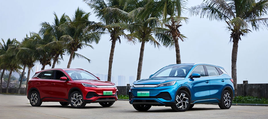 BYD объявил дату начала «живых» продаж обновленного Yuan PLUS 2022: цены и характеристики известны