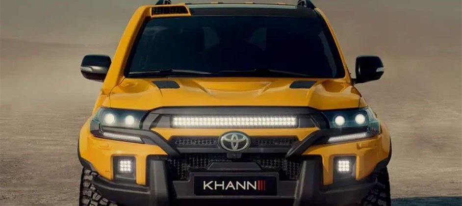 Тюнинг-ателье Khann представило комплект доработок для Toyota Land Cruiser 200
