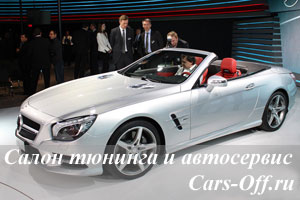 Алюминиевый Mercedes-Benz SL показали в Детройте