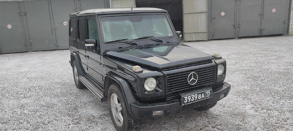 В Волгограде выставлен на торги внедорожник Mercedes войск Росгвардии