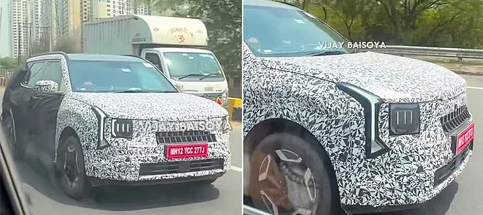 Новый Kia Seltos в стиле Sportage сняли на фото во время дорожных испытаний
