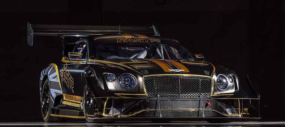 Компания Bentley представила спорткар Continental GT3 Pikes Peak
