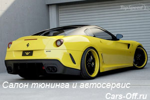 Тюнинг суперкара Ferrari 599 GTO от Wheelsandmore