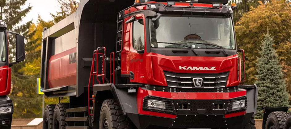 Представлен самый большой самосвал КамАЗ полной массой 95 тонн