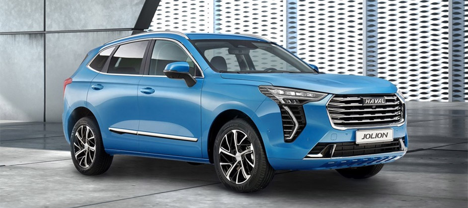 Обновленный Haval Jolion нашли на тульском заводе