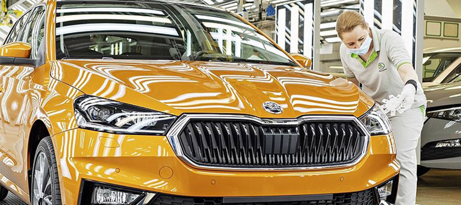 Skoda запустила производство Fabia нового поколения
