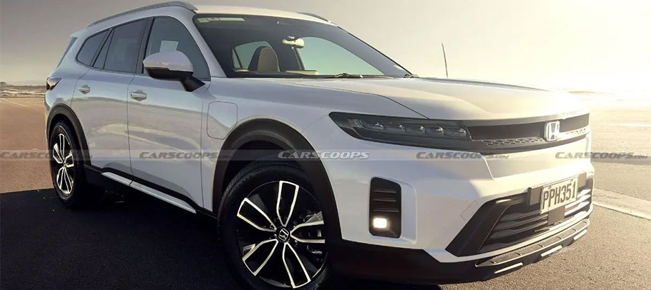 Кроссовер Honda Prologue 2024 показали на рендерах. Полный привод и незаурядная внешность