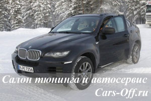 BMW тестирует новый X6