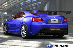 Subaru показала внешность своего купе BRZ STi Concept