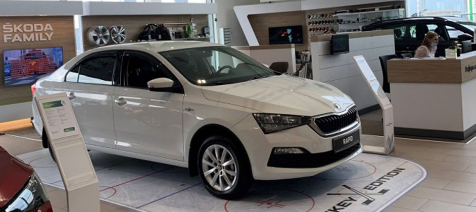 Skoda Rapid стал самым продаваемым автомобилем в РФ за третью неделю апреля