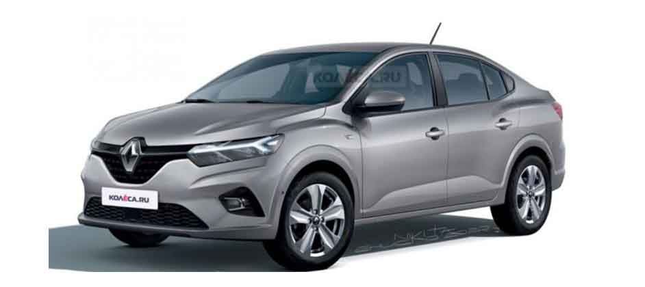 Новый Renault Logan для России показали на первом рендере